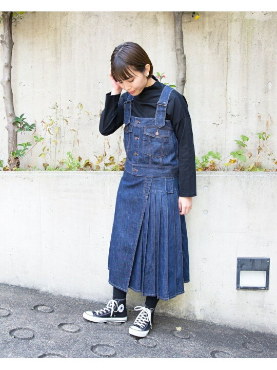 楽天市場】【SALE／50%OFF】BEAMS BOY / デニム&チノ ラップ スカート  