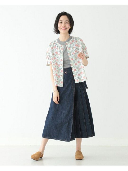 楽天市場】【SALE／50%OFF】BEAMS BOY / デニム&チノ ラップ スカート  