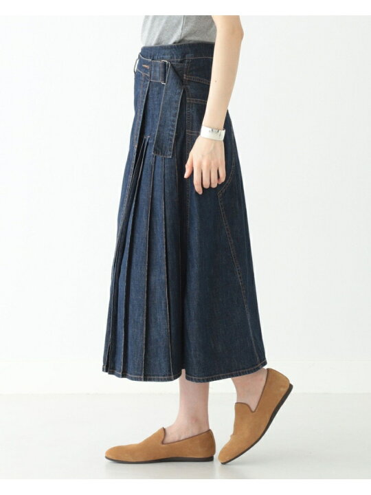 楽天市場】【SALE／50%OFF】BEAMS BOY / デニム&チノ ラップ スカート  