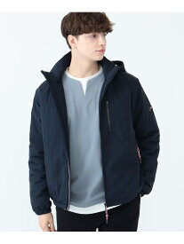 【SALE／40%OFF】中綿 トリコ フーディー BEAMS HEART MEN ビームス アウトレット ジャケット・アウター ブルゾン・ジャンパー ネイビー ブラック【RBA_E】【送料無料】[Rakuten Fashion]