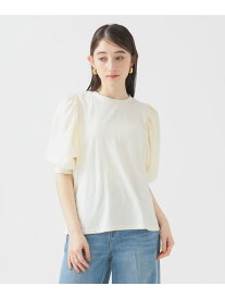 【SALE／50%OFF】布帛切り替え ボリューム スリーブ プルオーバー B:MING by BEAMS ビームス アウトレット トップス カットソー・Tシャツ ホワイト ブラック ブルー【RBA_E】[Rakuten Fashion]