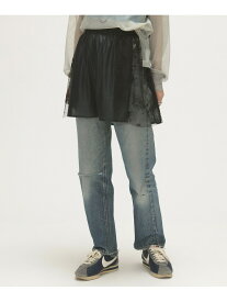 maturely / トリコット シフォン レース ボクサー BEAMS BOY ビームス アウトレット パンツ その他のパンツ ネイビー グレー【送料無料】[Rakuten Fashion]