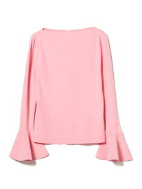 【SALE／60%OFF】フレアカフス プルオーバーニット EFFE BEAMS ビームス アウトレット トップス ニット ブラック ホワイト ピンク【RBA_E】【送料無料】[Rakuten Fashion]