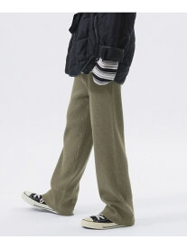 【SALE／50%OFF】ミリタリー ニットパンツ BEAMS BOY ビームス アウトレット パンツ その他のパンツ グリーン ブラック【RBA_E】【送料無料】[Rakuten Fashion]