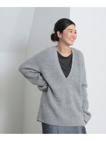 【SALE／60%OFF】アルパカ Vネック ニット Demi-Luxe BEAMS ビームス アウトレット トップス ニット【RBA_E】【送料無料】[Rakuten Fashion]