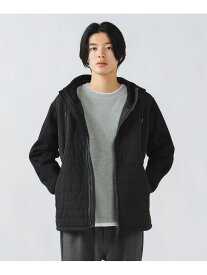 【SALE／40%OFF】パディング パーカー BEAMS HEART MEN ビームス アウトレット トップス スウェット・トレーナー ブラック ネイビー【RBA_E】【送料無料】[Rakuten Fashion]