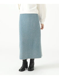 【SALE／30%OFF】ラメ ニット スカート B:MING by BEAMS ビームス アウトレット スカート その他のスカート ブルー ブラック【RBA_E】【送料無料】[Rakuten Fashion]