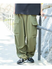 【SALE／50%OFF】バルーン ミリタリー カーゴパンツ BEAMS HEART MEN ビームス アウトレット パンツ カーゴパンツ ブラック グリーン グレー【RBA_E】【送料無料】[Rakuten Fashion]