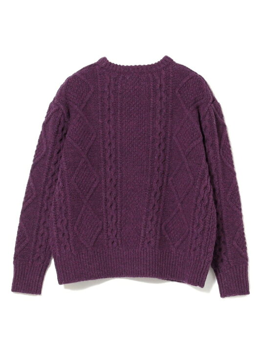 楽天市場】【SALE／50%OFF】BEAMS BOY / 3ゲージ アラン クルー ニット 