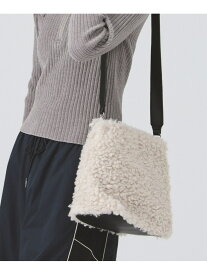 【SALE／50%OFF】ボア 2way トートバッグ Ray BEAMS ビームス アウトレット バッグ トートバッグ ブラック ホワイト【RBA_E】【送料無料】[Rakuten Fashion]