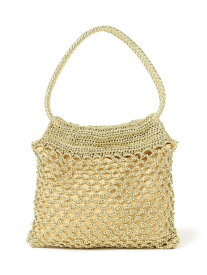 【SALE／30%OFF】フィルム編み バッグ B:MING by BEAMS ビームス アウトレット バッグ トートバッグ ゴールド シルバー ブラック【RBA_E】【送料無料】[Rakuten Fashion]