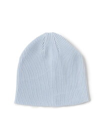 【SALE／50%OFF】細リブ ニット ワッチキャップ Ray BEAMS ビームス アウトレット 帽子 その他の帽子 ブルー ネイビー【RBA_E】[Rakuten Fashion]