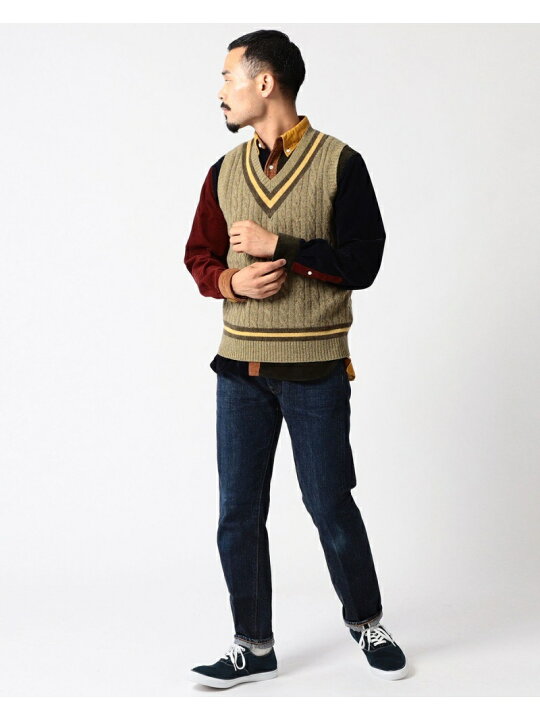 楽天市場】【SALE／50%OFF】BEAMS PLUS / 7ゲージ クリケットベスト 
