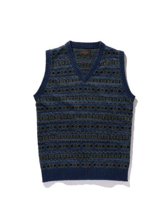楽天市場】【SALE／50%OFF】BEAMS PLUS / インディゴ フェアアイル 