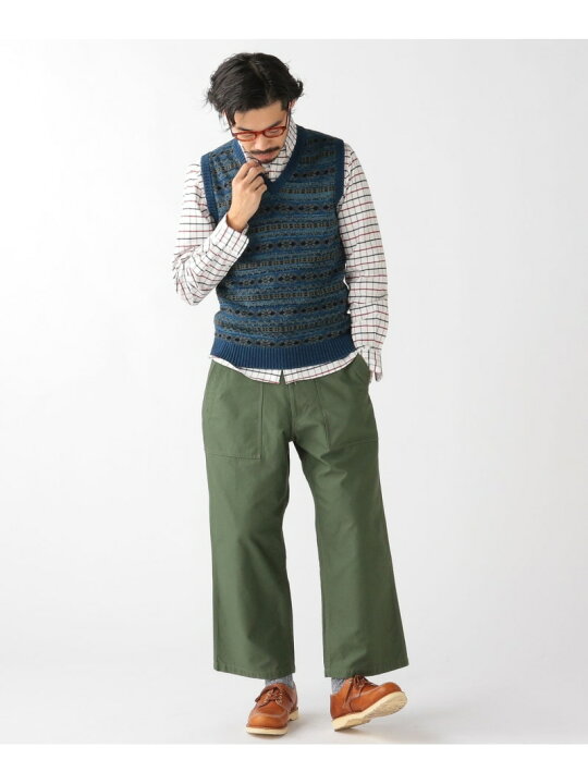 楽天市場】【SALE／50%OFF】BEAMS PLUS / インディゴ フェアアイル 
