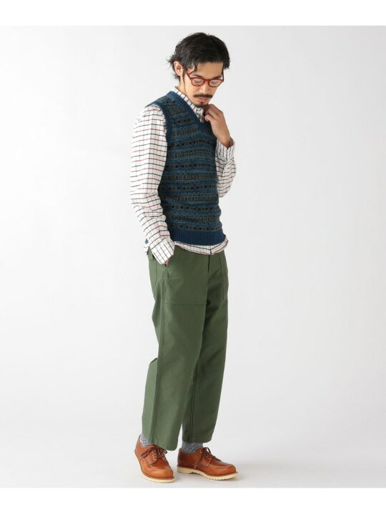 楽天市場】【SALE／50%OFF】BEAMS PLUS / インディゴ フェアアイル 