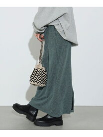 【SALE／40%OFF】配色ストライプ ナロースカート BEAMS HEART WOMEN ビームス アウトレット スカート ロング・マキシスカート パープル ブラック グリーン【RBA_E】[Rakuten Fashion]
