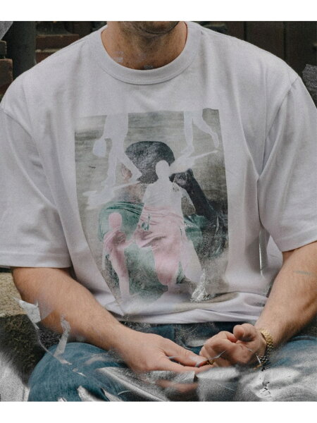 【SALE／50%OFF】Shinichiro Shiraishi / T-Shirt1 BEAMS T ビームス アウトレット トップス カットソー・Tシャツ ホワイト【RBA_E】【送料無料】[Rakuten Fashion]