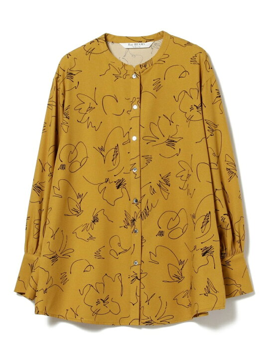 楽天市場】【SALE／60%OFF】Ray BEAMS / プリント バンドカラー 