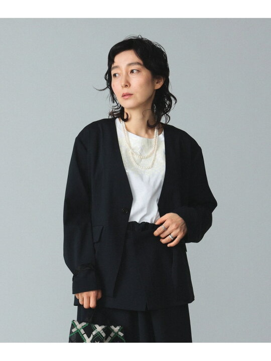 楽天市場】【SALE／60%OFF】maturely / TW Detach Collar Jacket BEAMS 