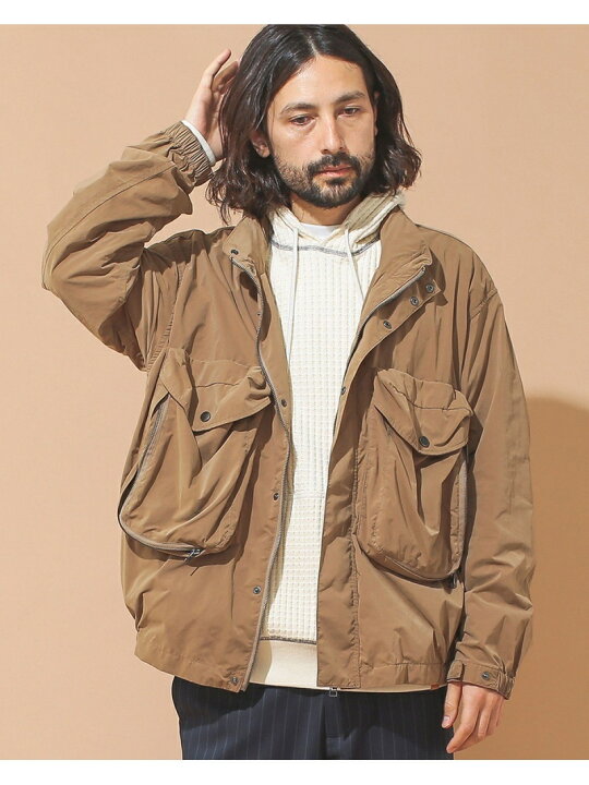 楽天市場】【SALE／60%OFF】BEAMS LIGHTS / 割繊タフタ ビッグポケット 