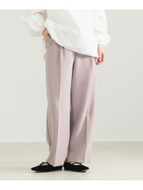 【SALE／50%OFF】ウォッシャブル ダブルクロス パンツ Demi-Luxe BEAMS ビームス アウトレット パンツ スラックス・ドレスパンツ ネイビー【RBA_E】【送料無料】[Rakuten Fashion]