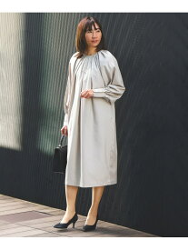 【SALE／50%OFF】ボリュームタック ワンピース BEAMS HEART WOMEN ビームス アウトレット ワンピース・ドレス その他のワンピース・ドレス ブラック【RBA_E】【送料無料】[Rakuten Fashion]