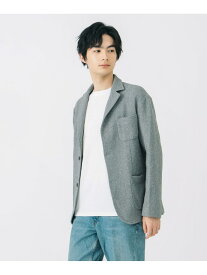 【SALE／60%OFF】メランジニット ジャケット(S~XL) BEAMS HEART MEN ビームス アウトレット トップス ニット グレー ネイビー【RBA_E】【送料無料】[Rakuten Fashion]