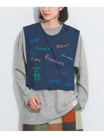 【SALE／70%OFF】ボーイ メモリープリント ベスト BEAMS BOY ビームス アウトレット トップス ベスト・ジレ ネイビー ホワイト【RBA_E】【送料無料】[Rakuten Fashion]