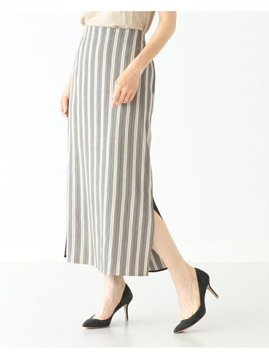楽天市場】【SALE／70%OFF】Demi-Luxe BEAMS / ストライプ スリット  