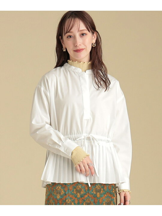 楽天市場】【SALE／50%OFF】Ray BEAMS / プリーツ キリカエ バンド 