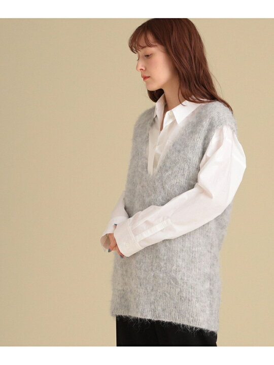 楽天市場】【SALE／50%OFF】Ray BEAMS / シャギー ニット ベスト Ray 