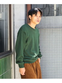 【SALE／70%OFF】ベーシック クルーネック ニット B:MING by BEAMS ビームス アウトレット トップス ニット グリーン グレー オレンジ ネイビー【RBA_E】[Rakuten Fashion]