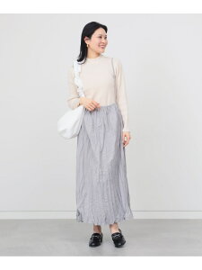 �ySALE�^40%OFF�z�L���~�N�����N���X�J�[�g * �v���I�[�o�[�j�b�g(�Z�b�g�A�C�e��) BEAMS HEART WOMEN �r�[���X �A�E�g���b�g �����s�[�X�E�h���X ���̑��̃����s�[�X�E�h���X �z���C�g �O���[ �u��