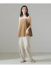 【SALE／50%OFF】キャミソール ブラウス Demi-Luxe BEAMS ビームス アウトレット トップス シャツ・ブラウス ブルー ブラウン【RBA_E】【送料無料】[Rakuten Fashion]