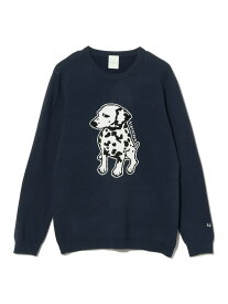 【SALE／40%OFF】fLAnsisCA / Jacquard Knit BEAMS T ビームス アウトレット トップス ニット グレー ネイビー ブラック【RBA_E】【送料無料】[Rakuten Fashion]