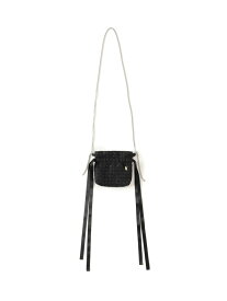 【SALE／50%OFF】【COLLABORATION】Aya / マイクロ ショルダー CAROLINA GLASER ビームス アウトレット バッグ その他のバッグ ブラック【RBA_E】【送料無料】[Rakuten Fashion]