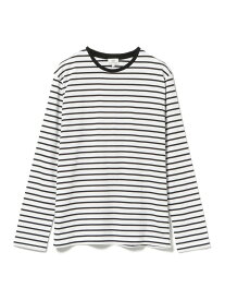【SALE／50%OFF】ギザブレンド ボーダー カットソー(S~XL) BEAMS HEART MEN ビームス アウトレット トップス カットソー・Tシャツ ホワイト【RBA_E】【送料無料】[Rakuten Fashion]