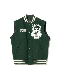 【SALE／40%OFF】【別注】SKOOKUM / レターマン ベスト B:MING by BEAMS ビームス アウトレット トップス ベスト・ジレ グリーン ネイビー【RBA_E】【送料無料】[Rakuten Fashion]