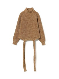 【SALE／40%OFF】【別注】LOGAN Knitting Mills / マルチ プルオーバー B:MING by BEAMS ビームス アウトレット トップス ニット ピンク ベージュ【RBA_E】【送料無料】[Rakuten Fashion]