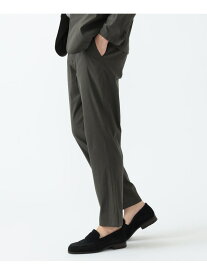 【SALE／60%OFF】リネンブレンド ストレッチ 1プリーツ スラックス 24SS(セットアップ対応) BEAMS HEART MEN ビームス アウトレット パンツ その他のパンツ グレー ベージュ グリーン【RBA_E】【送料無料】[Rakuten Fashion]