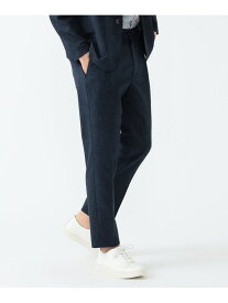 【SALE／60%OFF】デニムプリント シアサッカー イージースラックス 24SS(セットアップ対応) BEAMS HEART MEN ビームス アウトレット パンツ その他のパンツ ネイビー ブルー【RBA_E】【送料無料】[Rakuten Fashion]