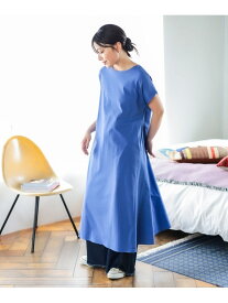 【SALE／50%OFF】後ボタン 異素材 ワンピース BEAMS HEART WOMEN ビームス アウトレット ワンピース・ドレス その他のワンピース・ドレス ブルー イエロー グレー グリーン【RBA_E】[Rakuten Fashion]