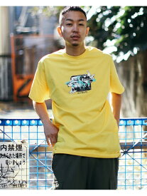 【SALE／50%OFF】SWEET YOYO T'S * BEAMS T / FUCK Tシャツ BEAMS T ビームス アウトレット トップス カットソー・Tシャツ イエロー ブルー【RBA_E】[Rakuten Fashion]