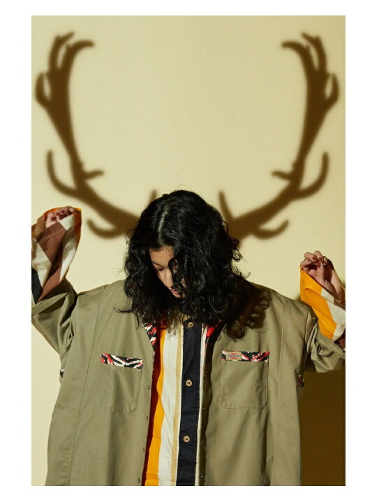 楽天市場】【SALE／50%OFF】77circa * Dickies / ワーク シャツ Ray 