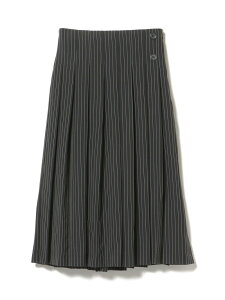�ySALE�^50%OFF�z�s���X�g���C�v �v���[�c�X�J�[�g BEAMS HEART WOMEN �r�[���X �A�E�g���b�g �X�J�[�g ���̑��̃X�J�[�g �l�C�r�[�yRBA_E�z�y���������z[Rakuten Fashion]