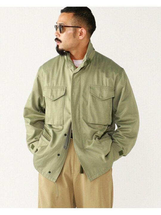 楽天市場】【SALE／50%OFF】BEAMS PLUS / 中空糸 サテン M-65 