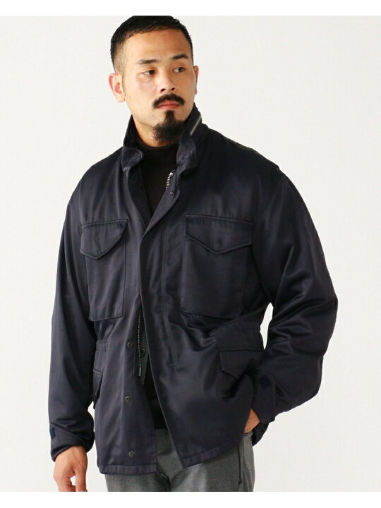 楽天市場】【SALE／50%OFF】BEAMS PLUS / 中空糸 サテン M-65 