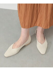 【SALE／40%OFF】ニット フラットパンプス BEAMS HEART WOMEN ビームス アウトレット シューズ・靴 スニーカー ホワイト ブラック【RBA_E】【送料無料】[Rakuten Fashion]