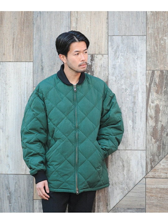 楽天市場】【SALE／50%OFF】BEAMS / ワーク キルト ダウン ジャケット 